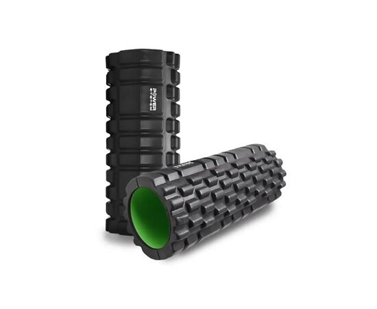Масажный ролик Power System Fitness Foam Roller PS-4050 Black/Green (PS-4050_Green), изображение 3 Масажный ролик Power System Fitness Foam Roller PS-4050 Black/Green (PS-4050_Green), изображение 3