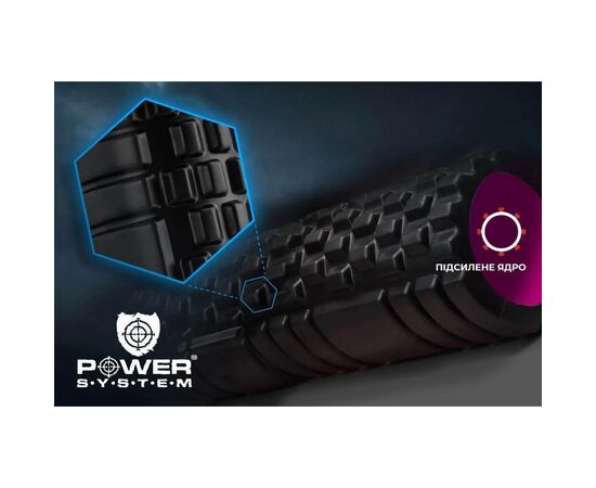 Масажный ролик Power System Fitness Foam Roller PS-4050 Pink (4050PI-0), изображение 7 Масажный ролик Power System Fitness Foam Roller PS-4050 Pink (4050PI-0), изображение 7