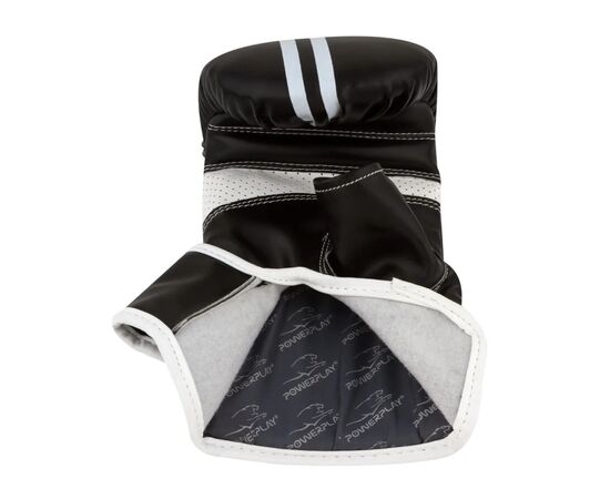 Снарядные перчатки PowerPlay 3025 Чорно-Білі S (PP_3025_S_Black/White), изображение 3