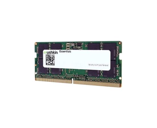 Модуль памяти для ноутбука SoDIMM DDR5 16GB 4800 MHz Essentials Mushkin (MES5S480FD16G), изображение 2 Модуль памяти для ноутбука SoDIMM DDR5 16GB 4800 MHz Essentials Mushkin (MES5S480FD16G), изображение 2