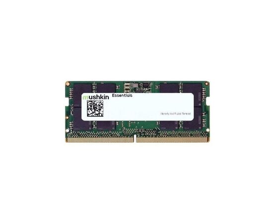Модуль памяти для ноутбука SoDIMM DDR5 32GB 4800 MHz Essentials Mushkin (MES5S480FD32G)