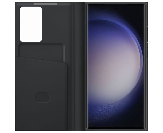 Чехол для мобильного телефона Samsung Galaxy S23 Ultra Smart View Wallet Case Black (EF-ZS918CBEGRU), изображение 4 Чехол для мобильного телефона Samsung Galaxy S23 Ultra Smart View Wallet Case Black (EF-ZS918CBEGRU), изображение 4