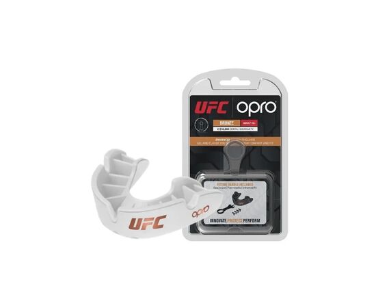 Капа Opro Bronze UFC доросла White (UFC_Bronze_W), изображение 4 Капа Opro Bronze UFC доросла White (UFC_Bronze_W), изображение 4