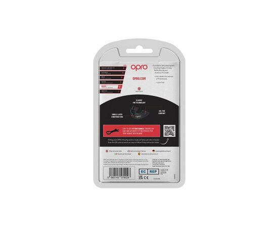 Капа Opro Bronze дитяча Black (Bronze_JR_Black), изображение 8 Капа Opro Bronze дитяча Black (Bronze_JR_Black), изображение 8