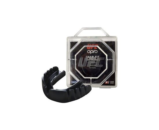 Капа Opro Snap-Fit UFC доросла Black (SN_UFC_Black), изображение 3 Капа Opro Snap-Fit UFC доросла Black (SN_UFC_Black), изображение 3