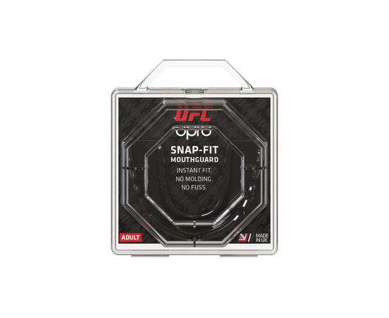 Капа Opro Snap-Fit UFC доросла Black (SN_UFC_Black), изображение 7 Капа Opro Snap-Fit UFC доросла Black (SN_UFC_Black), изображение 7