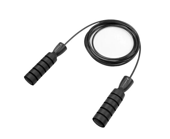 Скакалка 4yourhealth Premium Jump Rope 2488 швидкісна 2.5м Чорна (4YH_2488_Black), изображение 2 Скакалка 4yourhealth Premium Jump Rope 2488 швидкісна 2.5м Чорна (4YH_2488_Black), изображение 2