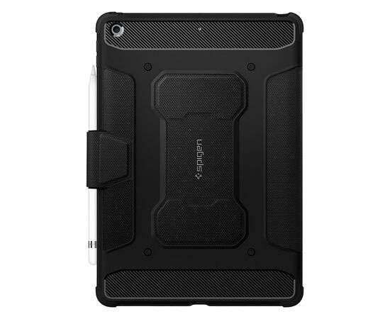 Чехол для планшета Spigen Apple iPad 10.2" (2021-2020-2019) Rugged Armor Pro, Black (ACS01216), изображение 2 Чехол для планшета Spigen Apple iPad 10.2" (2021-2020-2019) Rugged Armor Pro, Black (ACS01216), изображение 2