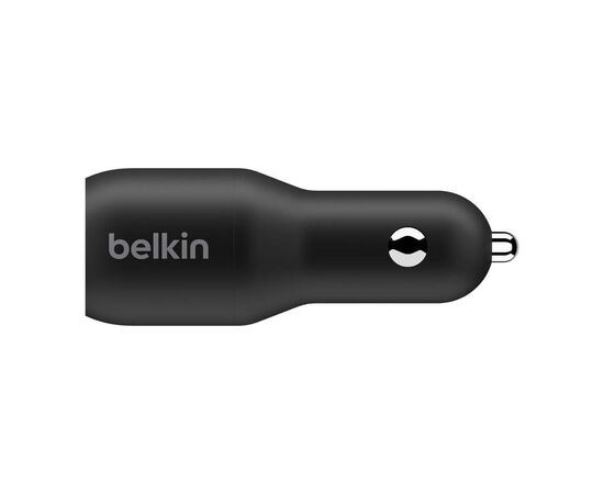 Зарядное устройство Belkin 36W 2хUSB-C PD black (CCB002BTBK), изображение 3 Зарядное устройство Belkin 36W 2хUSB-C PD black (CCB002BTBK), изображение 3