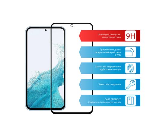 Стекло защитное ACCLAB Full Glue Samsung A54 5G (1283126559860), изображение 7 Стекло защитное ACCLAB Full Glue Samsung A54 5G (1283126559860), изображение 7