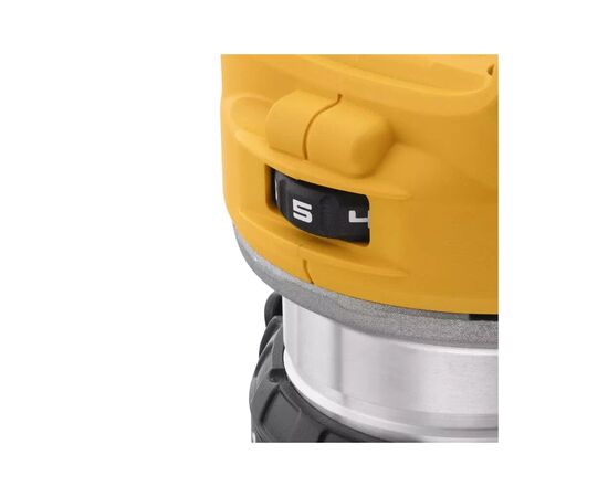 Фрезер DeWALT 18В XR Li-lon, бесщёточный, 16000-25500 об/мин, цанга 6-8 мм (без АКБ и ЗУ) (DCW600N), изображение 3 Фрезер DeWALT 18В XR Li-lon, бесщёточный, 16000-25500 об/мин, цанга 6-8 мм (без АКБ и ЗУ) (DCW600N), изображение 3