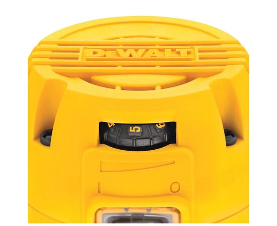Фрезер DeWALT 900 Вт, 16000 - 27000 об/мин, цанга 8 мм, 4.4 кг (D26200), изображение 5 Фрезер DeWALT 900 Вт, 16000 - 27000 об/мин, цанга 8 мм, 4.4 кг (D26200), изображение 5
