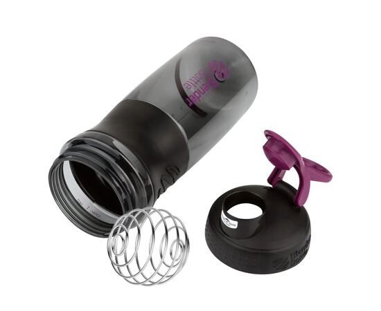 Шейкер спортивный BlenderBottle SportMixer 28oz/820ml Black/Plum (SM 28oz Black/Plum), изображение 2 Шейкер спортивный BlenderBottle SportMixer 28oz/820ml Black/Plum (SM 28oz Black/Plum), изображение 2