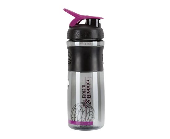Шейкер спортивный BlenderBottle SportMixer 28oz/820ml Black/Plum (SM 28oz Black/Plum), изображение 5 Шейкер спортивный BlenderBottle SportMixer 28oz/820ml Black/Plum (SM 28oz Black/Plum), изображение 5