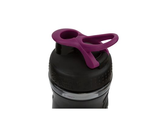 Шейкер спортивный BlenderBottle SportMixer 20oz/590ml Black/Plum (SM 20oz Black/Plum), изображение 4 Шейкер спортивный BlenderBottle SportMixer 20oz/590ml Black/Plum (SM 20oz Black/Plum), изображение 4