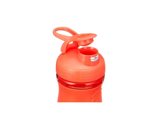 Шейкер спортивний BlenderBottle SportMixer 20oz/590ml Coral (SM 20oz Coral), зображення 4 Шейкер спортивний BlenderBottle SportMixer 20oz/590ml Coral (SM 20oz Coral), зображення 4