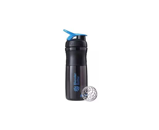 Шейкер спортивный BlenderBottle SportMixer 28oz/820ml Black/Cyan (SM 28oz Black/Cyan)