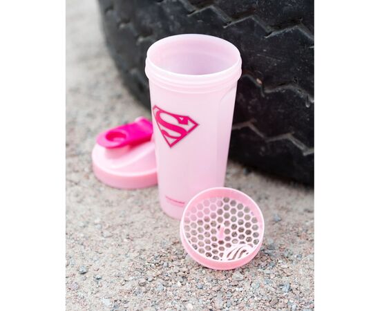 Шейкер спортивный SmartShake Lite 800ml DC Supergirl (10780701), изображение 4 Шейкер спортивный SmartShake Lite 800ml DC Supergirl (10780701), изображение 4
