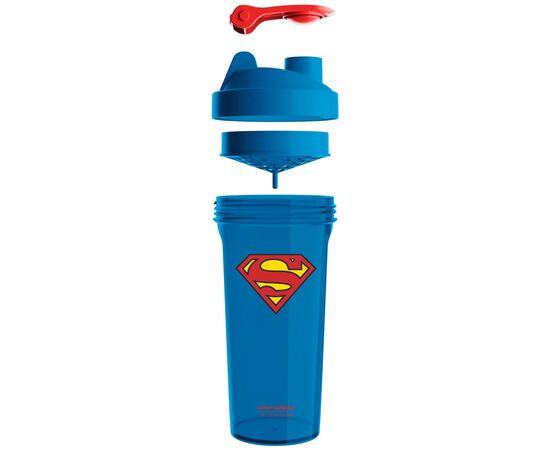 Шейкер спортивный SmartShake Lite 800ml DC Superman (10780601), изображение 2 Шейкер спортивный SmartShake Lite 800ml DC Superman (10780601), изображение 2