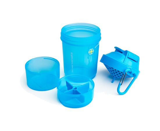 Шейкер спортивный SmartShake Original2GO 600ml Neon Blue (10560102), изображение 2 Шейкер спортивный SmartShake Original2GO 600ml Neon Blue (10560102), изображение 2