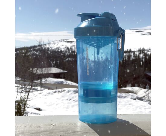 Шейкер спортивный SmartShake Original2GO 600ml Neon Blue (10560102), изображение 8 Шейкер спортивный SmartShake Original2GO 600ml Neon Blue (10560102), изображение 8