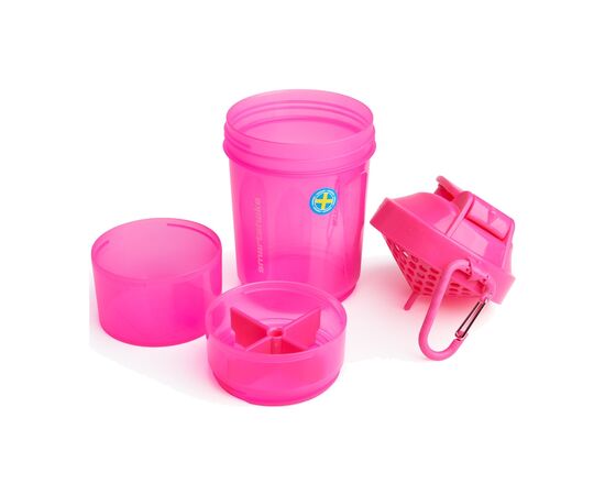 Шейкер спортивный SmartShake Original2GO 600ml Neon Pink (10560502), изображение 2