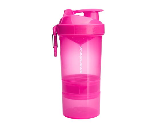 Шейкер спортивний SmartShake Original2GO 600ml Neon Pink (10560502)