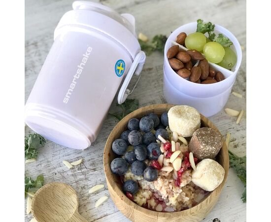 Шейкер спортивный SmartShake Original2GO 600ml Pure White (10560602), изображение 8 Шейкер спортивный SmartShake Original2GO 600ml Pure White (10560602), изображение 8