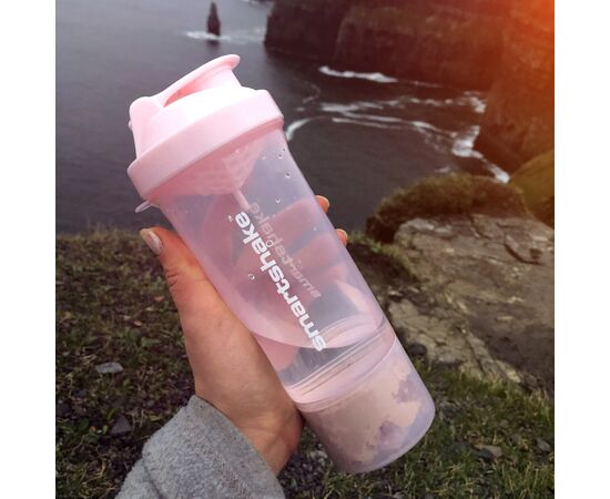 Шейкер спортивный SmartShake Slim 500ml Cotton Pink (10252501), изображение 10 Шейкер спортивный SmartShake Slim 500ml Cotton Pink (10252501), изображение 10
