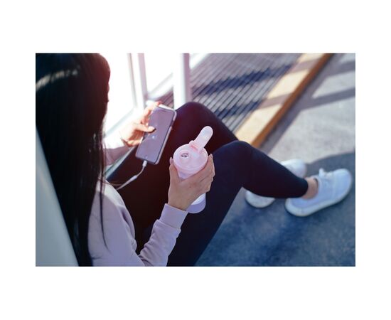 Шейкер спортивный SmartShake Slim 500ml Cotton Pink (10252501), изображение 5 Шейкер спортивный SmartShake Slim 500ml Cotton Pink (10252501), изображение 5