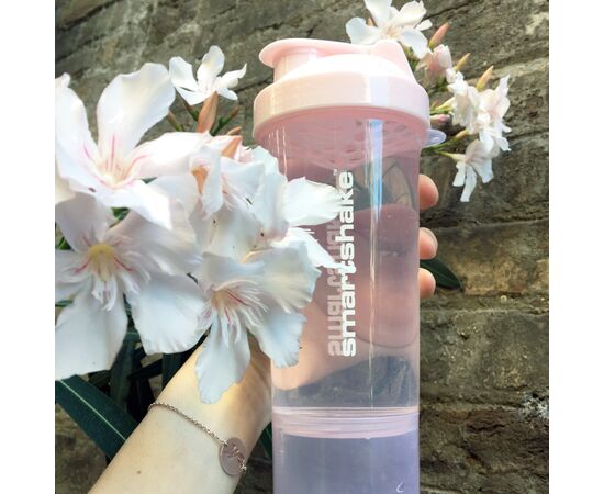 Шейкер спортивный SmartShake Slim 500ml Cotton Pink (10252501), изображение 8 Шейкер спортивный SmartShake Slim 500ml Cotton Pink (10252501), изображение 8