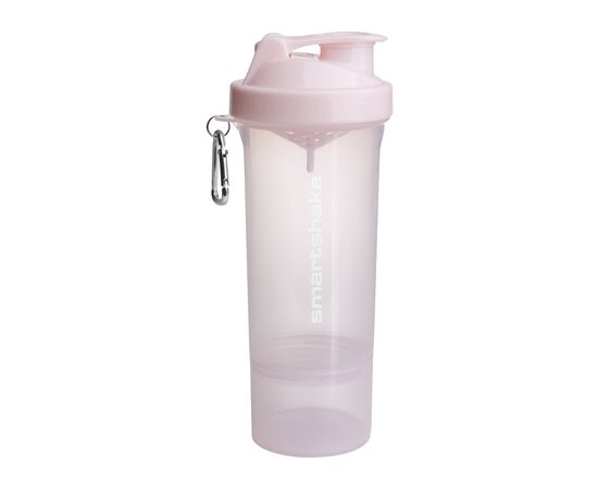 Шейкер спортивний SmartShake Slim 500ml Cotton Pink (10252501)
