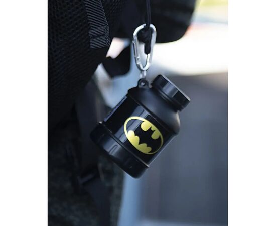Контейнер спортивный SmartShake Whey2Go Funnel Pillbox 110ml DC Batman (80107901), изображение 5 Контейнер спортивный SmartShake Whey2Go Funnel Pillbox 110ml DC Batman (80107901), изображение 5