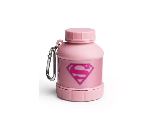 Контейнер спортивний SmartShake Whey2Go Funnel Pillbox 110ml DC Supergirl (80108101)