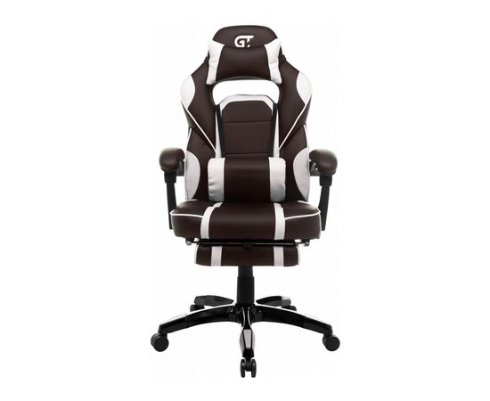 Кресло игровое GT Racer X-2749-1 Dark Brown/White, изображение 2 Кресло игровое GT Racer X-2749-1 Dark Brown/White, изображение 2