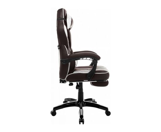 Кресло игровое GT Racer X-2749-1 Dark Brown/White, изображение 4 Кресло игровое GT Racer X-2749-1 Dark Brown/White, изображение 4