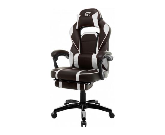 Кресло игровое GT Racer X-2749-1 Dark Brown/White