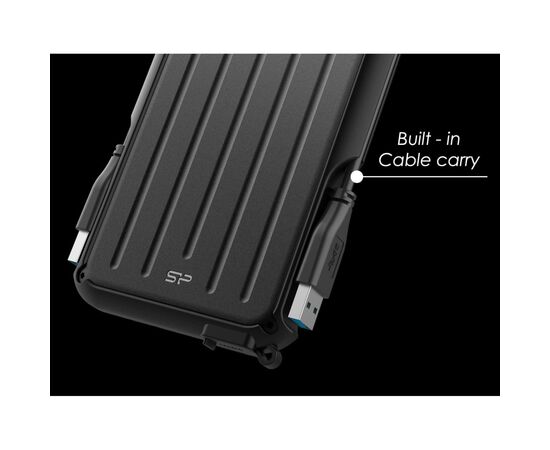 Внешний жесткий диск 2.5" 2TB Silicon Power (SP020TBPHD66SS3K), изображение 5 Внешний жесткий диск 2.5" 2TB Silicon Power (SP020TBPHD66SS3K), изображение 5