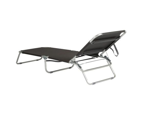 Раскладушка Bo-Camp Sun Lounger 3 Positions Anthracite (1304480), изображение 2 Раскладушка Bo-Camp Sun Lounger 3 Positions Anthracite (1304480), изображение 2