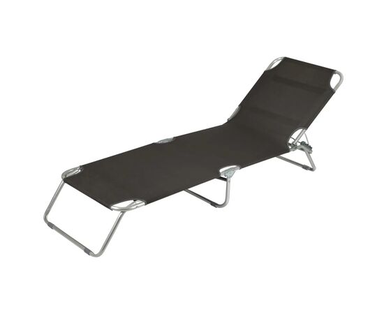 Раскладушка Bo-Camp Sun Lounger 3 Positions Anthracite (1304480), изображение 3 Раскладушка Bo-Camp Sun Lounger 3 Positions Anthracite (1304480), изображение 3