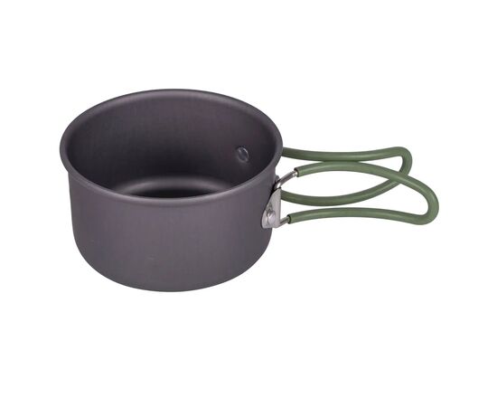Набір туристичного посуду Bo-Camp Explorer 2 Pieces Hard Anodized Anthracite/Green (2200240), зображення 5