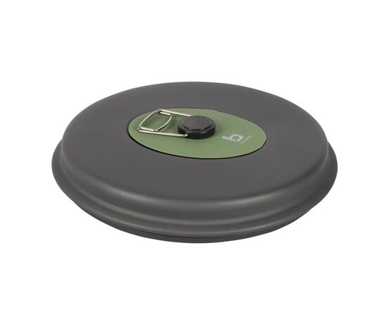 Набір туристичного посуду Bo-Camp Explorer 4 Pieces Hard Anodized Grey/Green (2200244), зображення 4