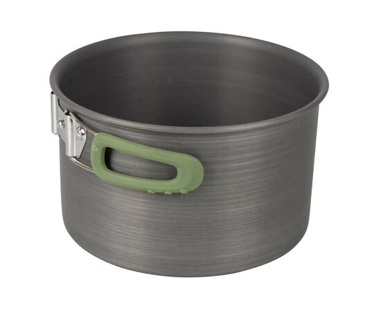 Набір туристичного посуду Bo-Camp Explorer 4 Pieces Hard Anodized Grey/Green (2200244), зображення 9