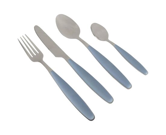 Набор туристической посуды Gimex Cutlery Colour 16 Pieces 4 Person Blue (6910171)