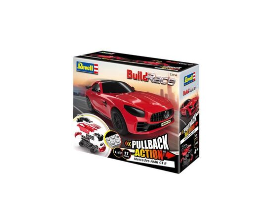 Збірна модель Revell Mercedes-AMG GT R, Red Car рівень 1, 1:43 (RVL-23154)