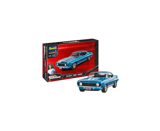 Сборная модель Revell Chevy Camaro Yenko 1969 из к/ф Форсаж уровень 5, 1:25 (RVL-07694), изображение 2 Сборная модель Revell Chevy Camaro Yenko 1969 из к/ф Форсаж уровень 5, 1:25 (RVL-07694), изображение 2