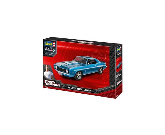 Сборная модель Revell Chevy Camaro Yenko 1969 из к/ф Форсаж уровень 5, 1:25 (RVL-07694)