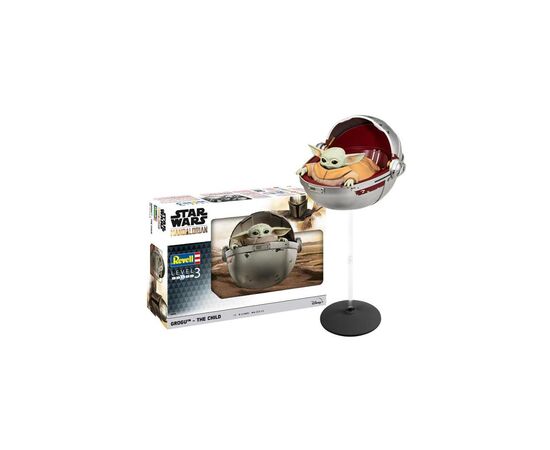 Сборная модель Revell Дитя Йода из сериала "Мандалорец" уровень 3, 1:3 (RVL-06783), изображение 2 Сборная модель Revell Дитя Йода из сериала "Мандалорец" уровень 3, 1:3 (RVL-06783), изображение 2