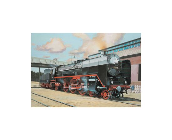 Сборная модель Revell Экспресс локомотив BR01 с тендером 2'2 T32 уровень 4,1:87 (RVL-02172), изображение 4 Сборная модель Revell Экспресс локомотив BR01 с тендером 2'2 T32 уровень 4,1:87 (RVL-02172), изображение 4