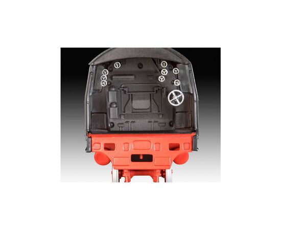 Сборная модель Revell Экспресс локомотив BR01 с тендером 2'2 T32 уровень 4,1:87 (RVL-02172), изображение 5 Сборная модель Revell Экспресс локомотив BR01 с тендером 2'2 T32 уровень 4,1:87 (RVL-02172), изображение 5
